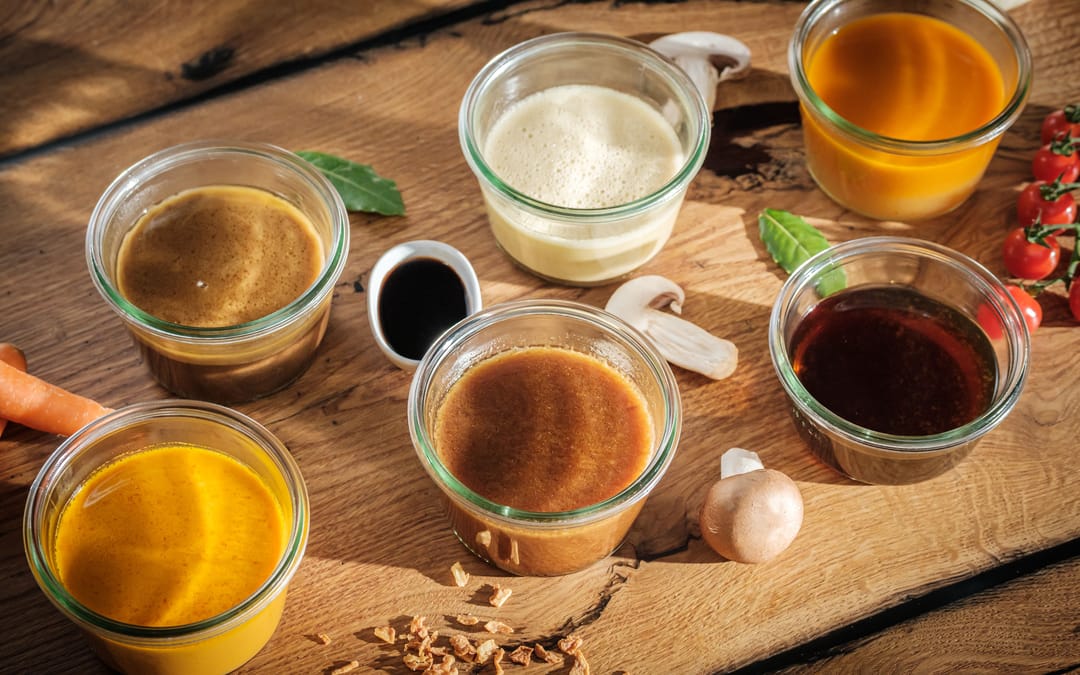 Vegetarische und vegane Saucen