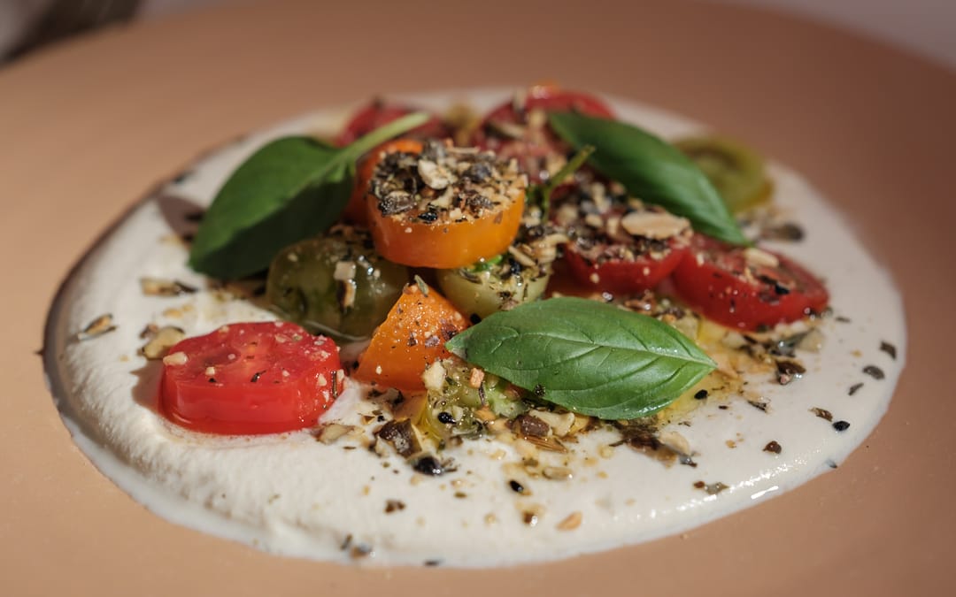 Moderne vegane Wohlfühlküche