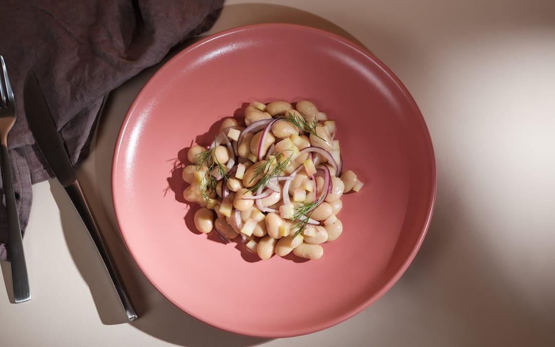 Moderne vegane Wohlfühlküche