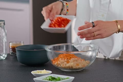 Asiatischer Quinoa-Salat