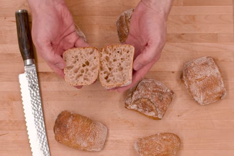 Weizensauerteigbrötchen