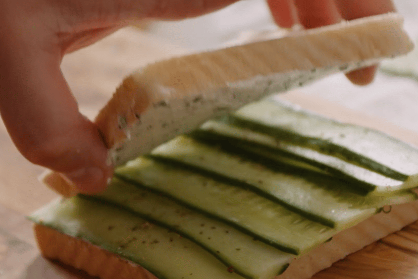 Gurken-Sandwich