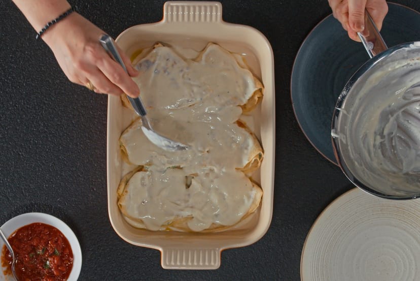 Crespelle alla fiorentina (Florentinische Crêpes)