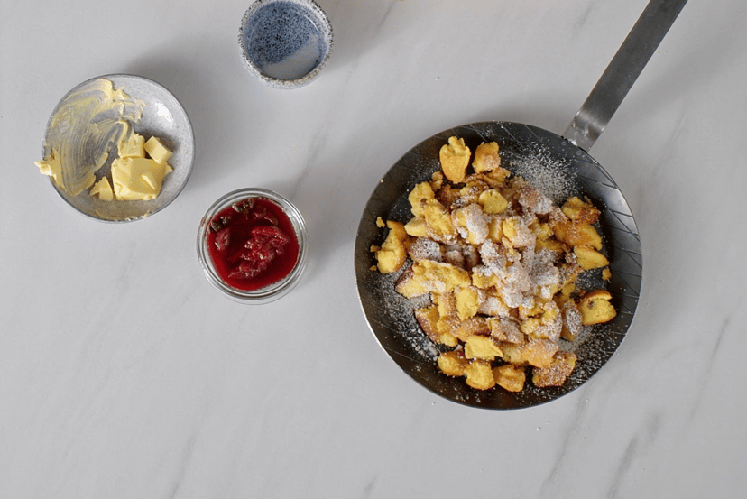 Kaiserschmarrn mit Zwetschgenröster