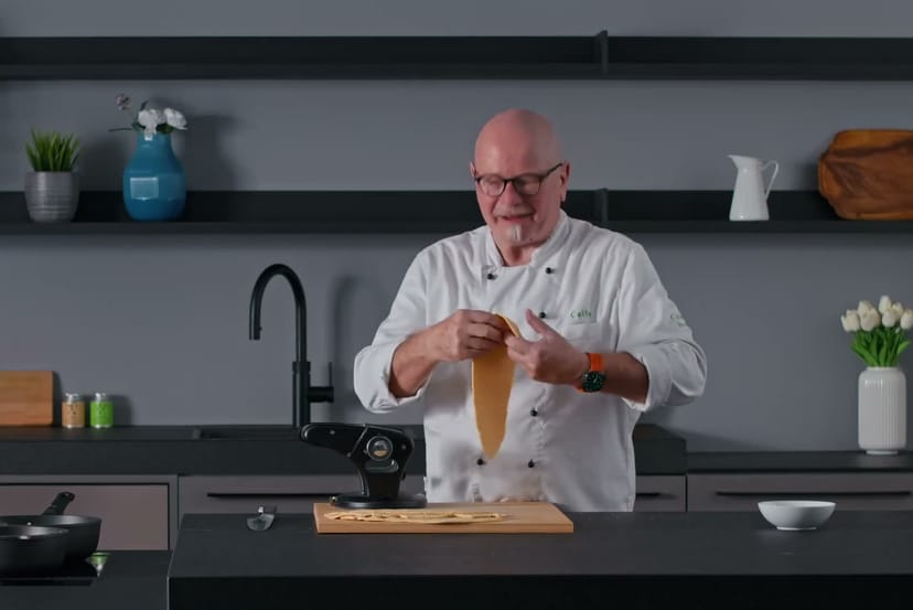 Klassische und vegetarische Maultaschen