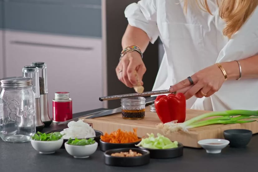 Pad-Thai-Salat