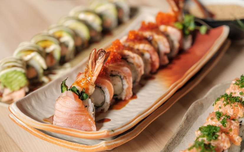 Sushi mit Spitzenkoch Eduard Dimant