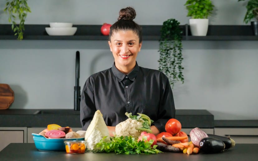 Kreatives Gemüsefest mit 3-Hauben-Köchin Parvin Razavi