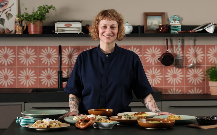 Alpenländische Küche Vegan mit Vegane Köchin und Buchautorin Sophia Hoffmann