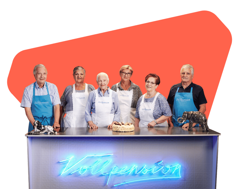 Omas und Opas der Vollpension